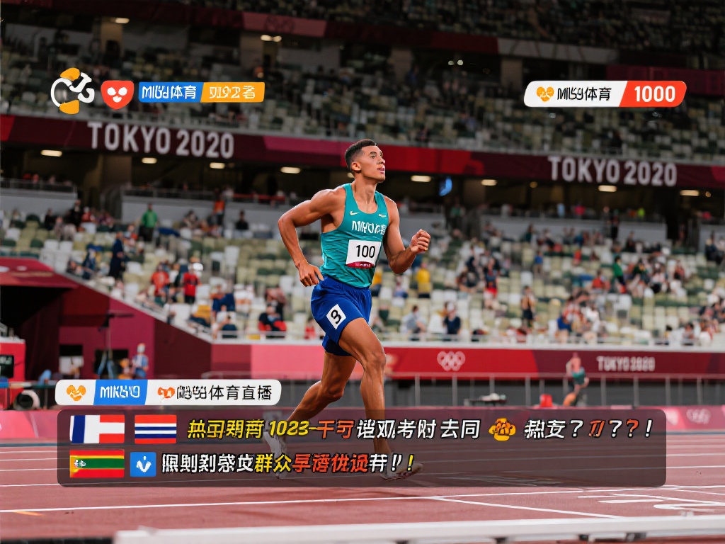 例如，在东京奥运会男子100米决赛上，咪