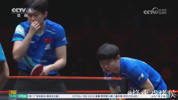 孙颖莎带伤出战 中国组合获得混双亚军